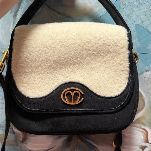 Mark Cross Handbags - Mark Cross shearling 2way